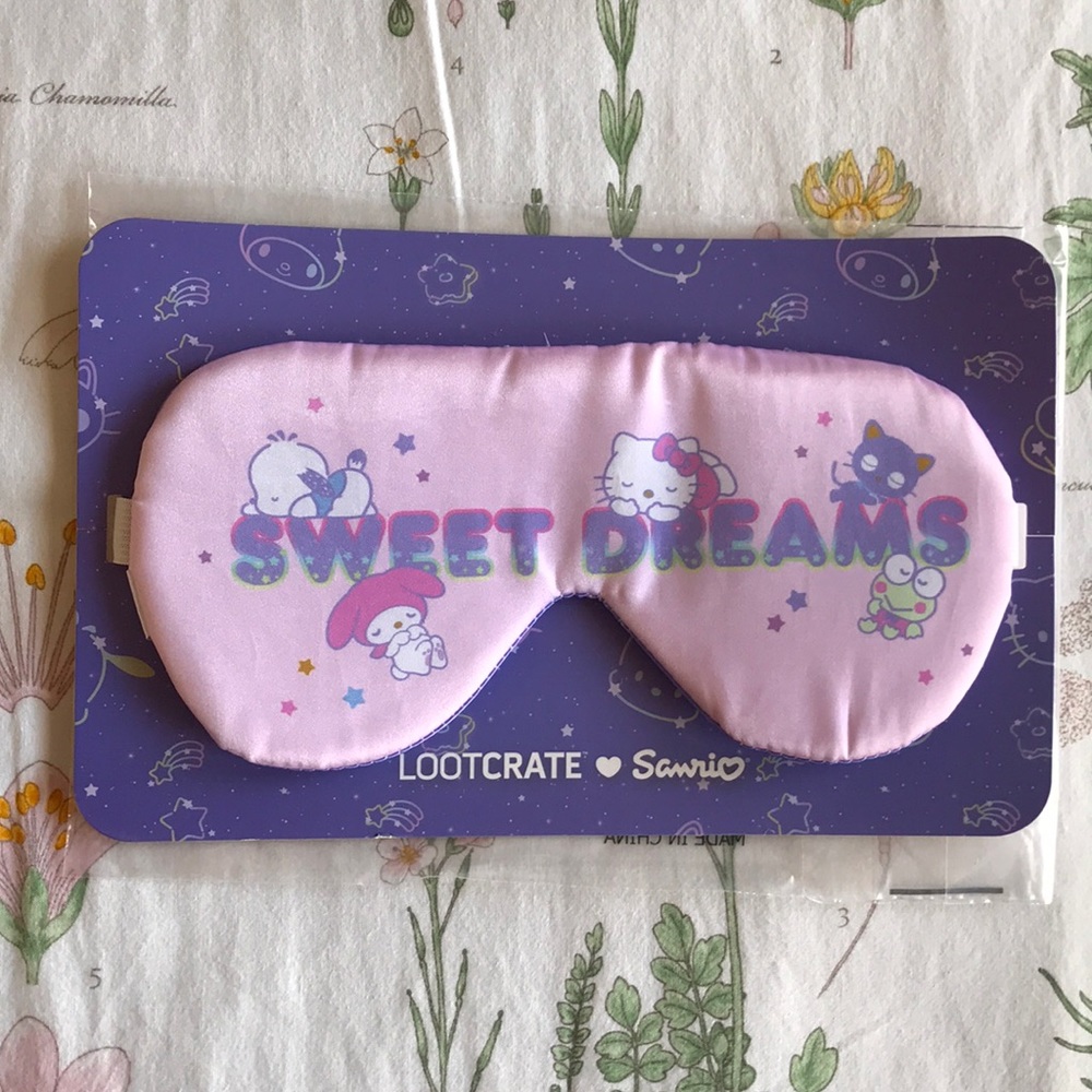Sanrio Sweet Dreams Reversible Sleep Mask
